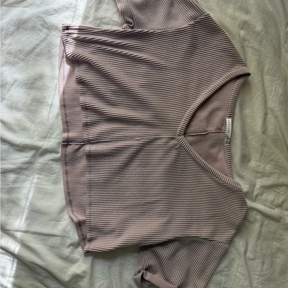 Altar'd State Soft Ribbed Knit Top
